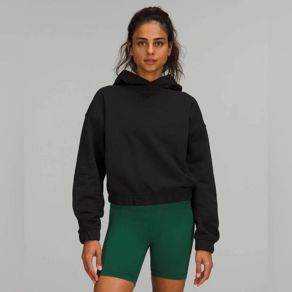 6. Lululemon Relaxed Cropped Hoodie